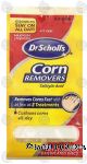 Dr Scholl's  corn removers salicylic acid,  medicated pads, 9 cushions, 9 medicated disks Center Front Picture