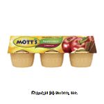 Mott's Apple Sauce Cinnamon 4 Oz Center Front Picture