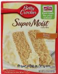 Betty Crocker Super Moist butter pecan cake mix Center Front Picture