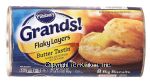 Pillsbury Grands! butter tastin' 8 big biscuits, flaky layers Center Front Picture