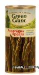 Green Giant Asparagus Spears extra long Center Front Picture