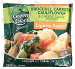 Green Giant Steamers broccoli, carrots, cauliflower & cheese sauce Center Front Picture