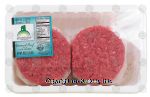 Meadowland Farms  ground beef 1/4lb. patties Center Front Picture