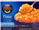 Kraft Dinners Macaroni & Cheese Dinner Deluxe w/Original Cheddar Cheese Sauce 2% Milk Center Front Picture