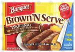 Banquet Brown 'N Serve fully cooked original sausage links, 10 count Center Front Picture