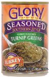 Glory Seasoned Southern Style turkey flavored turnip greens Center Front Picture