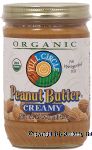 Full Circle Organic creamy peanut butter Center Front Picture