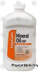 Top Care  mineral oil, tasteless, colorless, odorless, lubricant laxative Center Front Picture