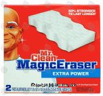 Mr. Clean Magic Eraser extra power household cleaning pads Center Front Picture