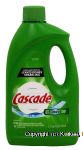 Cascade  liquid dishwasher detergent with the grease fighting power of dawn, fresh scent Center Front Picture