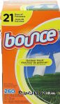 Bounce  outdoor fresh fabric softener dryer sheets, 6.4 x 9-inches Center Front Picture