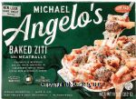 Michael Angelo's  baked ziti w/meatballs, 1 frozen box Center Front Picture