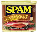 Spam Canned Meat Turkey Oven Roasted Center Front Picture