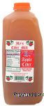 Hy's Cider Mill 100% apple cider, pasteurized, sweet & fresh Center Front Picture