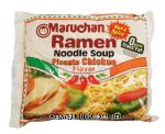 Maruchan  ramen noodle soup chicken hot & spicy flavor add boiling water Center Front Picture
