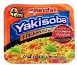 Maruchan Yakisoba chicken flavor, home-style japanese noodles Center Front Picture