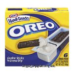 Nabisco Handi-snacks oreo cookies 'n creme, 6 single serve snack packs Center Front Picture