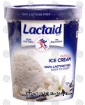 Lactaid  vanilla ice cream, 100% lactose free Center Front Picture