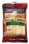 Sargento(R) Snacks String Cheese Mozzarella 12 Ct Center Front Picture