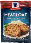 McCormick Seasoning Mix Meat Loaf Center Front Picture