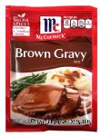 McCormick Gravy Mix Brown Center Front Picture