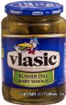 Vlasic  baby kosher dill pickles Center Front Picture