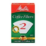 Melitta Coffee Filters #2 Cone White Center Front Picture
