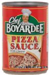 Chef Boyardee Pizza Sauce w/cheese Center Front Picture