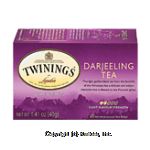 Twinings Of London  darjeeling, 100% pure black tea, 20 tea bags Center Front Picture