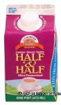 C.F.Burger Creamery half and half, ultra pasteurized Center Front Picture