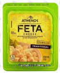 Athenos  crumbled traditional feta cheese Center Front Picture