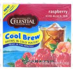 Celestial Seasonings  raspberry ice cool brew ice tea, 40 tea bags Center Front Picture