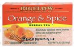 Bigelow  orange & spice herbal tea, all natural, caffeine free Center Front Picture