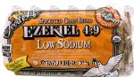 Food For Life Ezekiel 4:9 frozen sprouted grain bread, low sodium, certified organic grains Center Front Picture