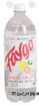 Faygo All Natural grapefruit flavored sparkling water Center Front Picture