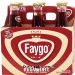 Faygo Rock & Rye flavored cream cola soda, made with 100% cane sugar, 12-fl. oz. Center Front Picture