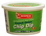 Berne'a Farms  old fashioned sour cream french onion chip dip Center Front Picture