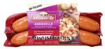 Johnsonville  andouille, premium fully cooked smoke sausage with beef added Center Front Picture