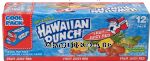 Hawaiian Punch  fruit juicy red fruit punch, 5% fruit juice, 12-pack 12-ounce cans Center Front Picture