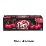 Dr Pepper  cherry flavored soda pop, 12 12-fl. oz. cans Center Front Picture