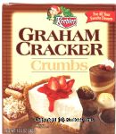 Keebler  graham cracker crumbs Center Front Picture