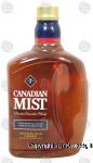 Canadian Mist  blended canadian whisky, 40% alc. by vol. Center Front Picture