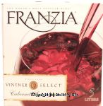 Franzia Vintner Select cabernet sauvignon wine of California, 12% alc. by vol. Center Front Picture