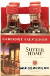 Sutter Home Family Vineyards cabernet sauvignon wine of Napa Valley, 13% alc. by vol., 187-ml single serve Center Front Picture