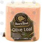 boar"s head brunckhorst"s olive loaf, sliced center front