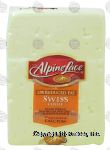 Alpine Lace(R)  swiss cheese, 25% reduced fat Center Front Picture