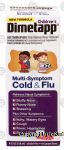 Dimetapp Children's multi-symptom cold & flu, acetaminophen, red grape flavor Center Front Picture