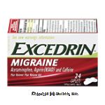 Excedrin Migraine acetaminophen, aspirin and caffeine, caplets Center Front Picture