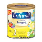 Enfamil Premium infant formula, lipil, milk-based powder with iron Center Front Picture