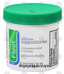 Fleet  glycerin suppositories laxative Center Front Picture